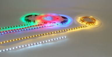 LED Band gerollt - in allen Farben erhältlich.